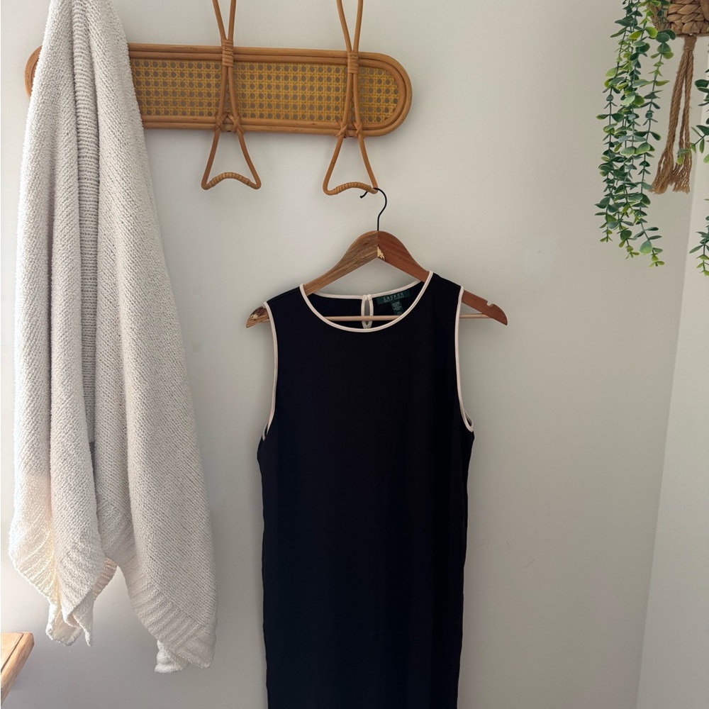 Ralph Lauren Brown Sheath Cocktail Casual Dress